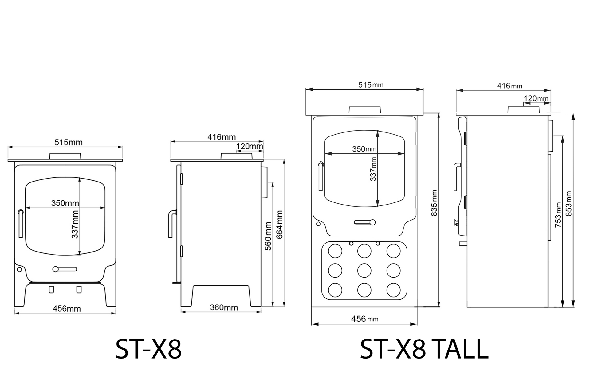 Saltfire ST-X8 / ST-X8 Tall