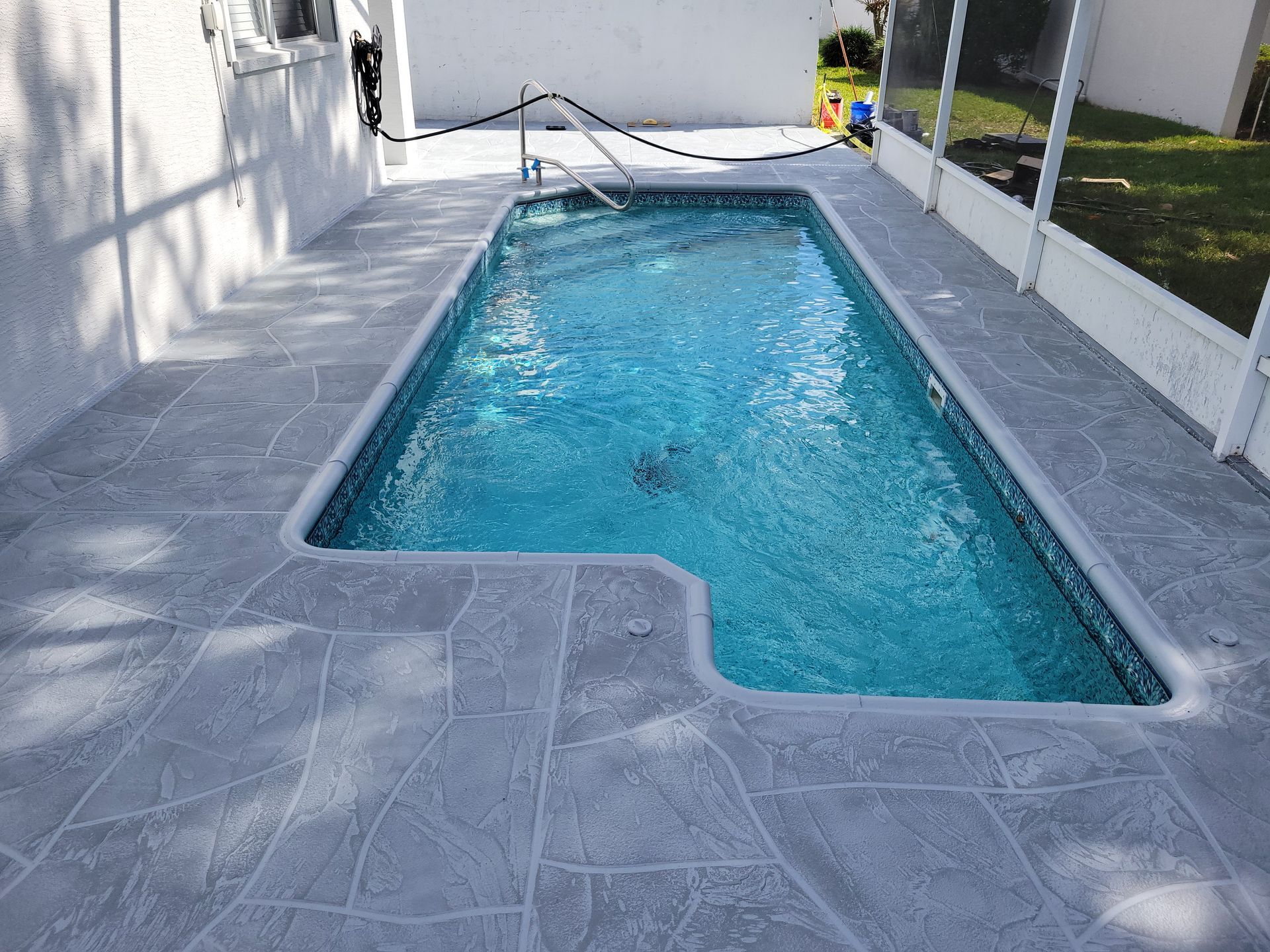 Small Pool — Tampa, FL — Concrete Facelift LLC