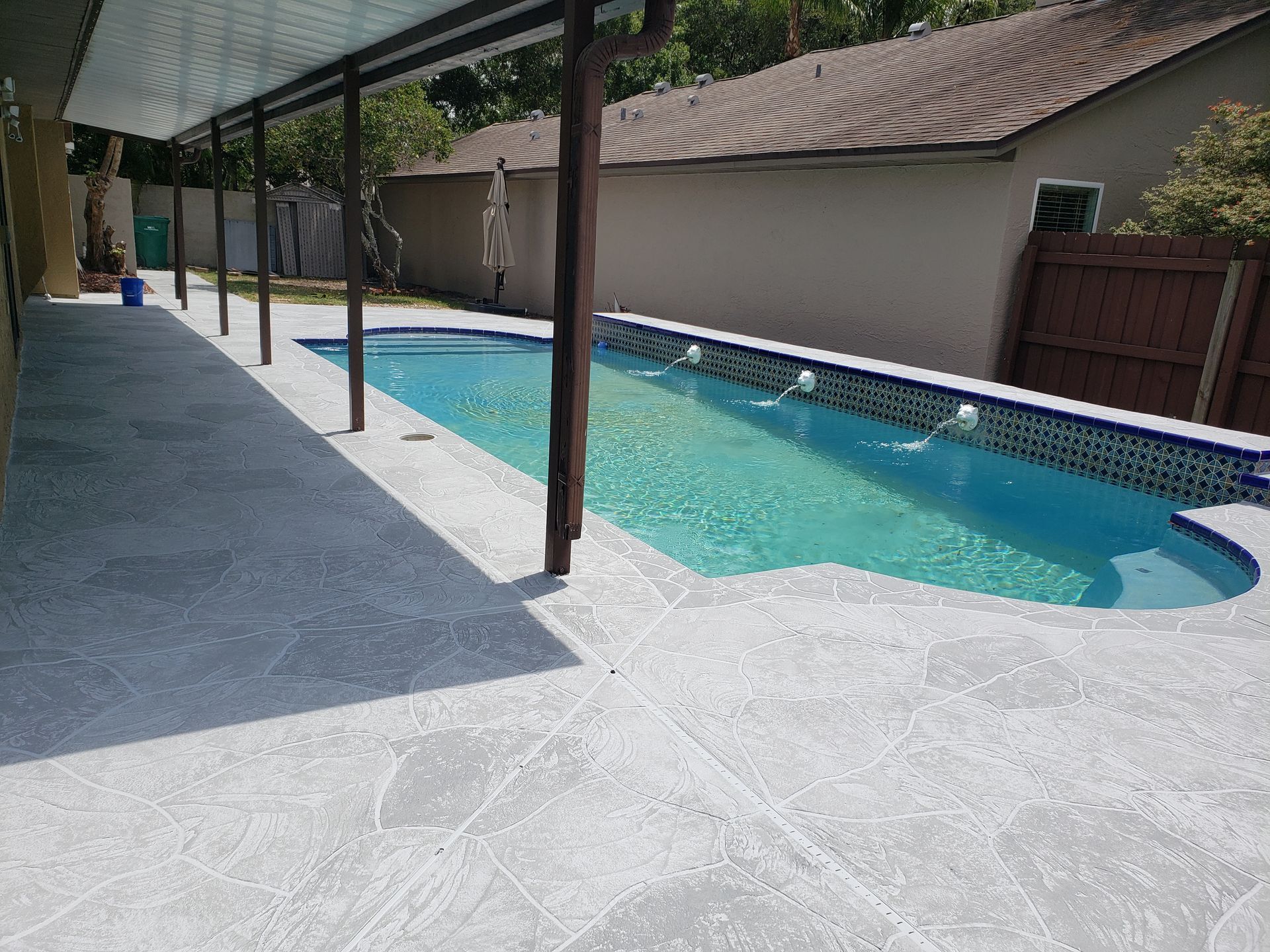 Resurfaced Concrete Floor — Tampa, FL — Concrete Facelift LLC