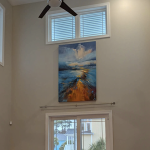 art installation delivery