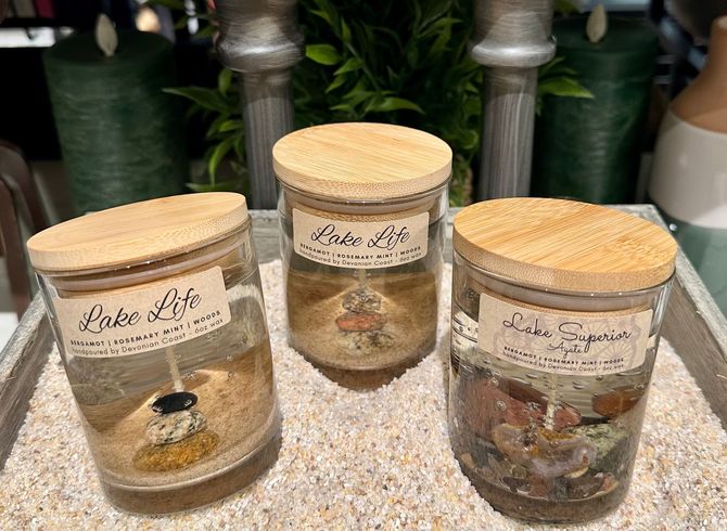 New Clear Gel Candles