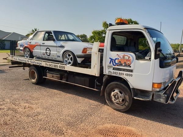 Car Towing — TLC Towing & Salvage in Coconut Grove, NT
