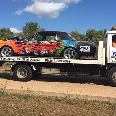 Sports Car Towing — TLC Towing & Salvage in Coconut Grove, NT