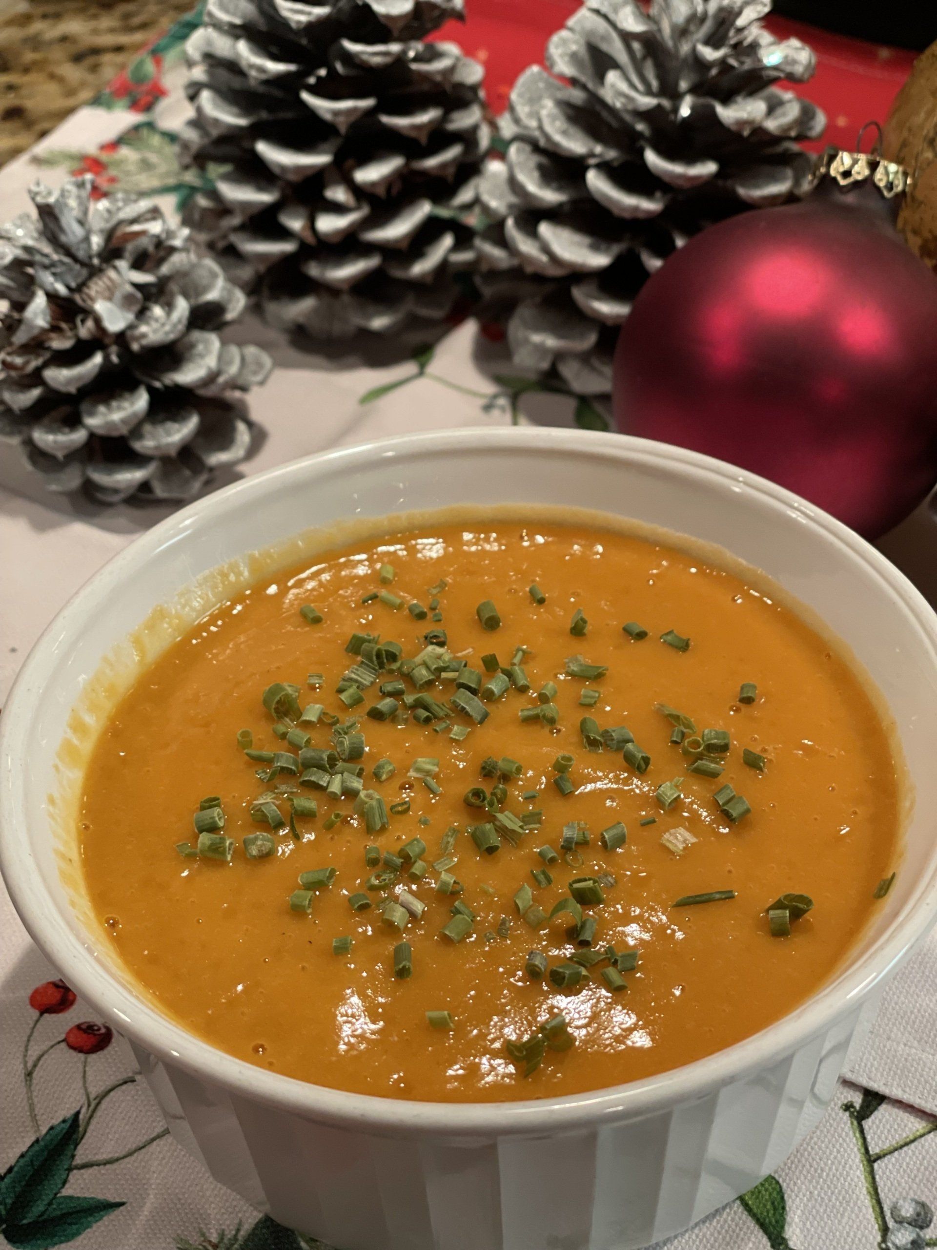 Healthy Carrot & Chickpea Soup