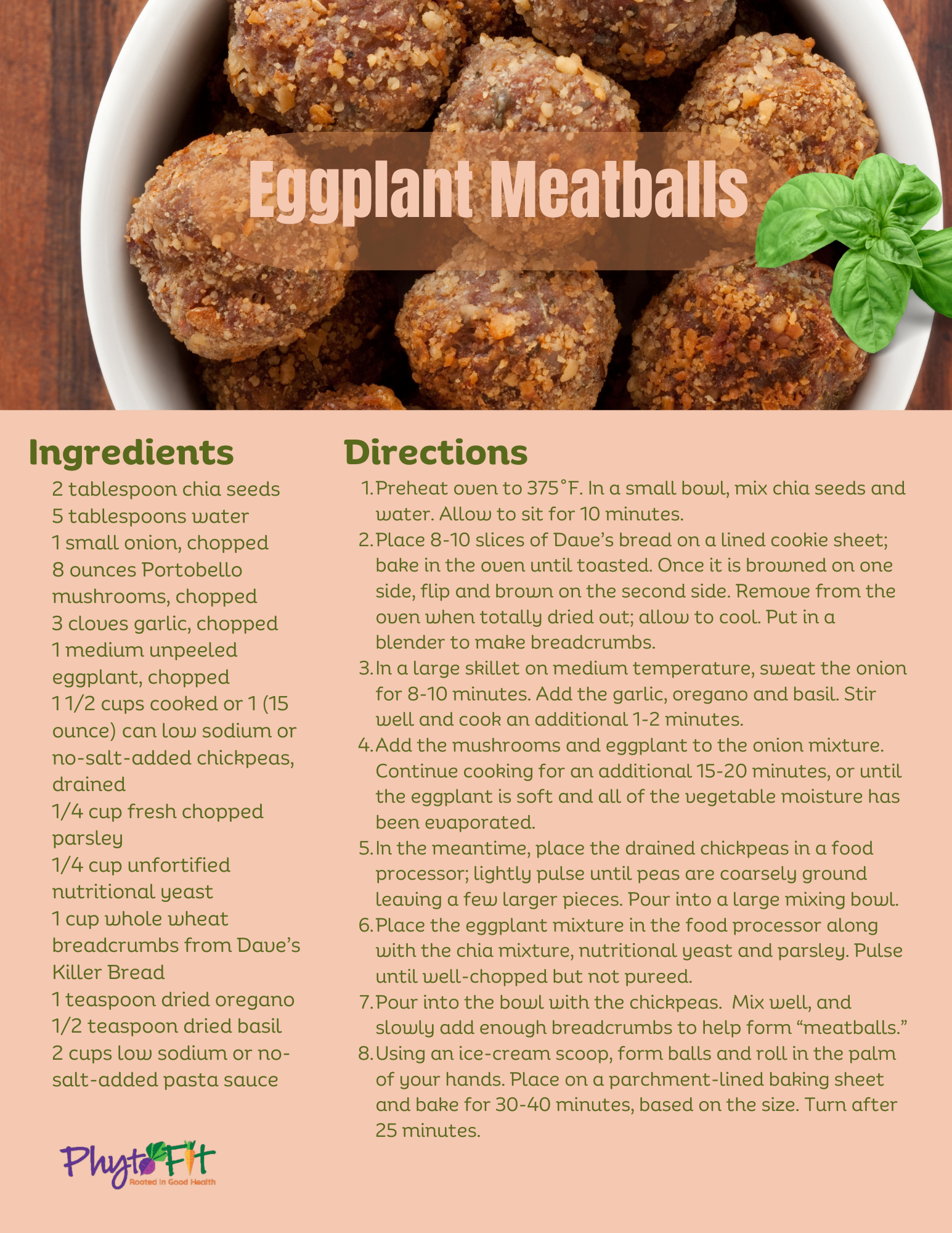 Eggplant Meatballs Recipe