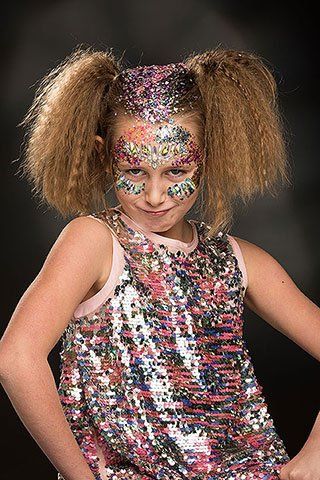 Festival Glitter photo shoot children's party