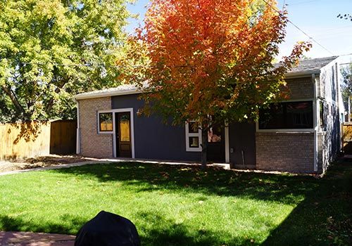 Modern House — Garage Construction Services in the Denver Metro Area