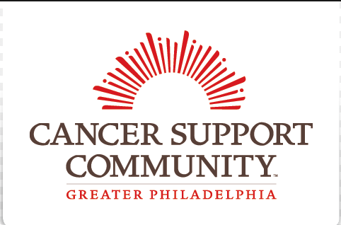 The logo for the cancer support community in greater philadelphia.