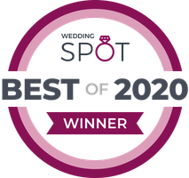 Wedding spot best of 2020 winner badge