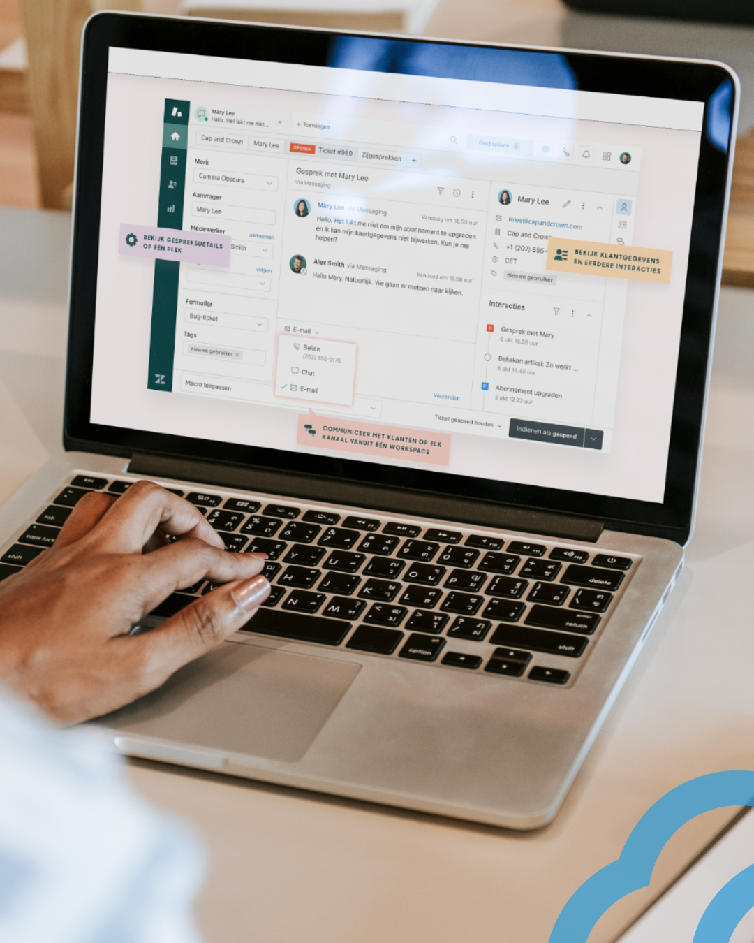 zendesk supercharge klantcontact cloudmotion