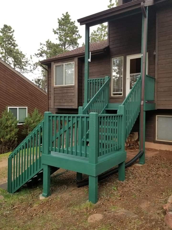 Green Wooden Deck — Colorado Springs, CO — Almighty Jobs