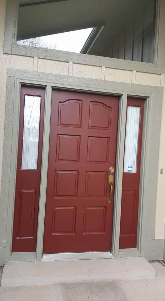 Brown Wooden Door — Colorado Springs, CO — Almighty Jobs