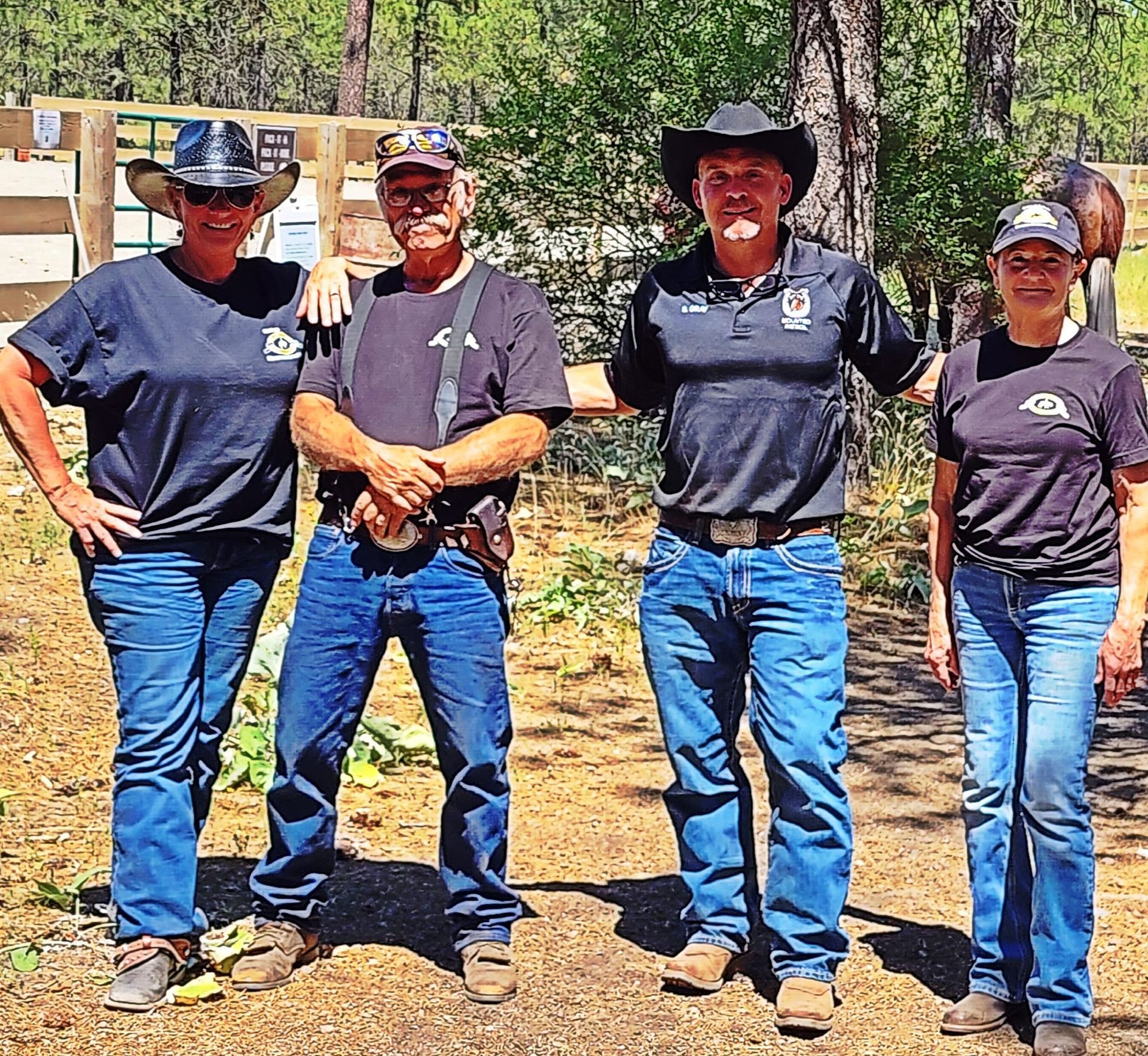 Volunteers at the Path to Partnership event at Riverside State Park Arena