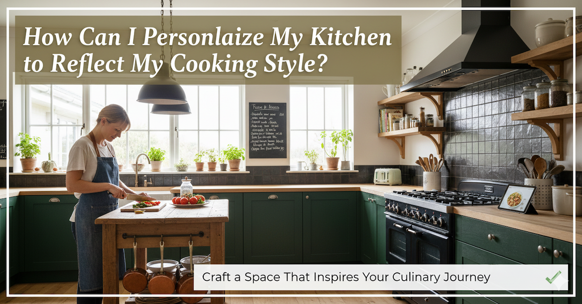 How Can I Personalize My Kitchen to Reflect My Cooking Style?
