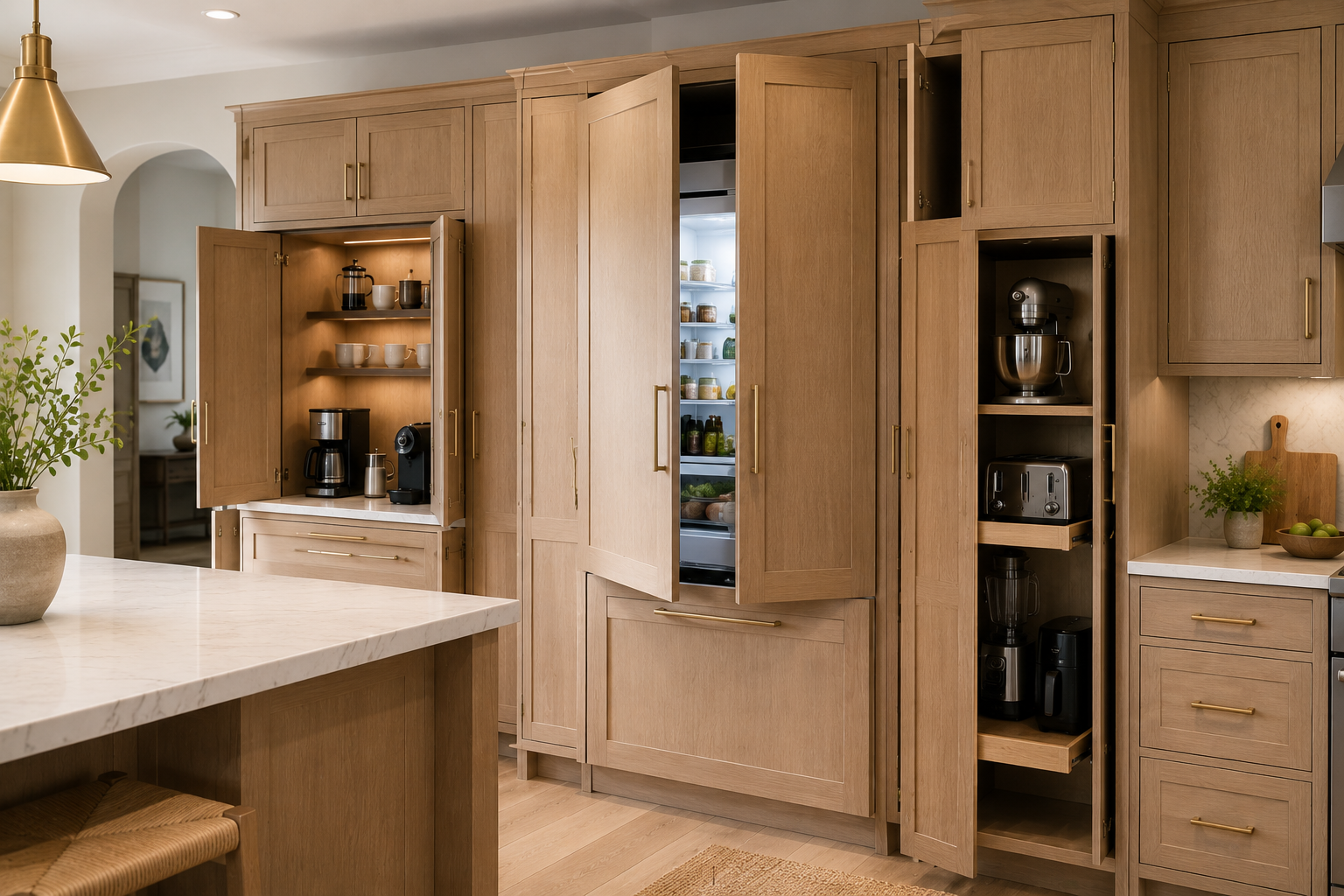 What Are Smart Ways to Hide Appliances in the Kitchen?