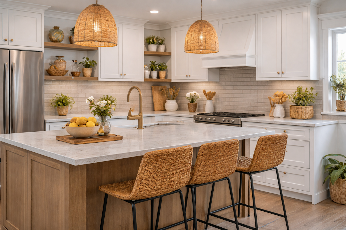What Are the Best Ways to Add Character to a Simple Kitchen