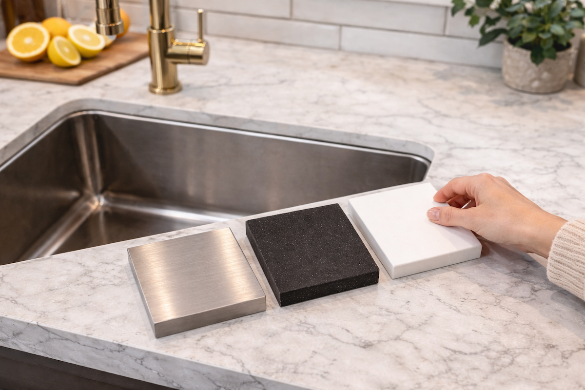 What Are the Most Practical Sink Materials for Busy Kitchens?