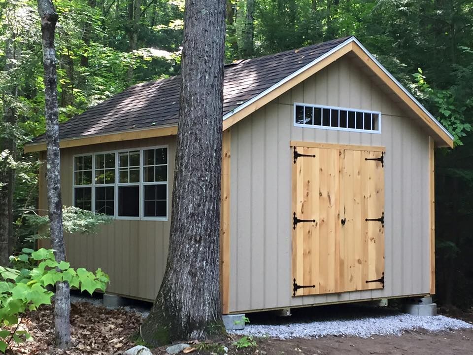 Extended Gable Shed — Portland, ME — Shed Happens, Inc.