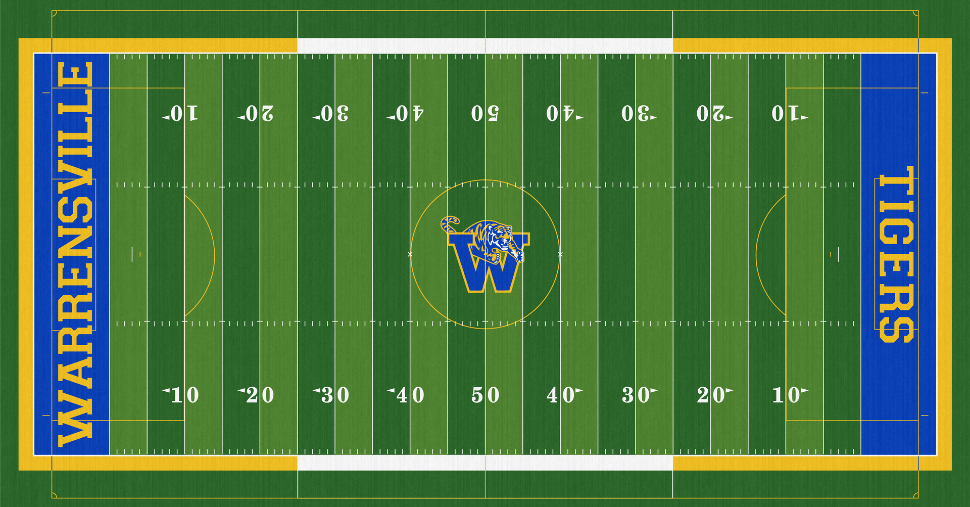 Warrensville Heights Tigers WHHS Football Turf Stadium