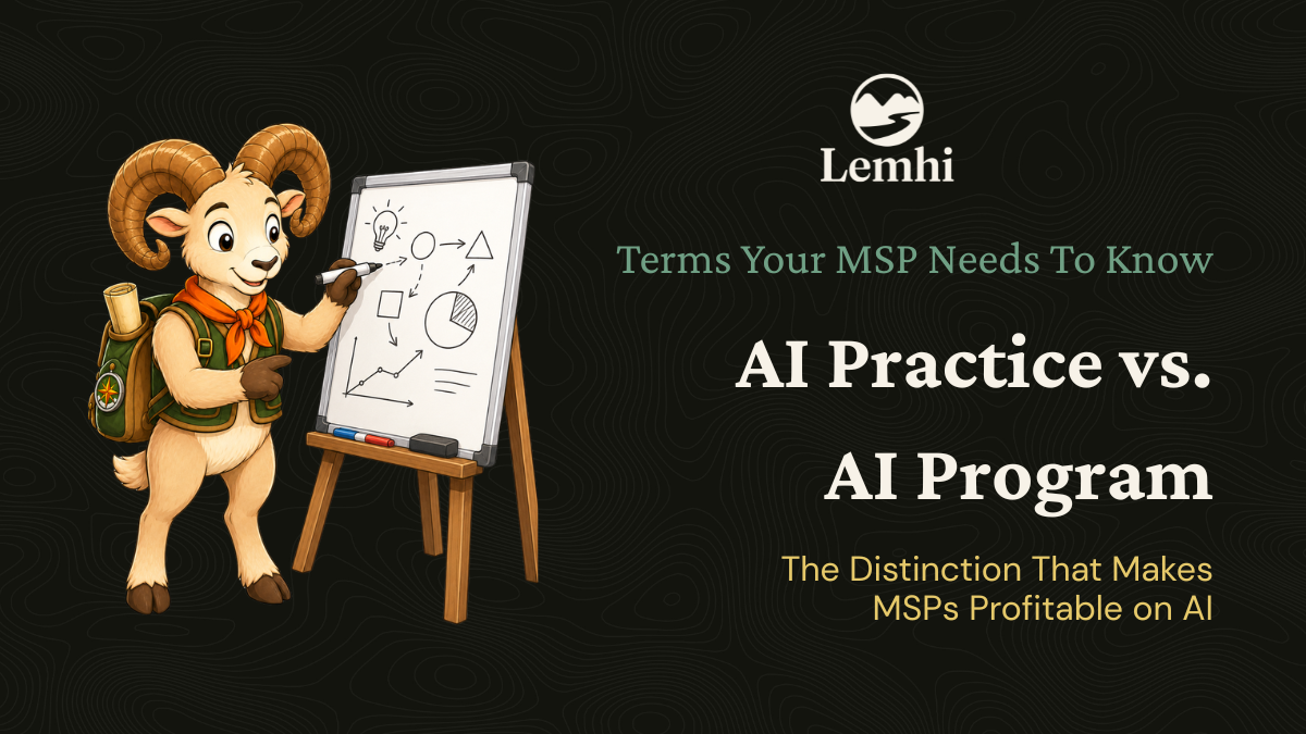 AI Practice vs. AI Program: A Guide for MSPs
