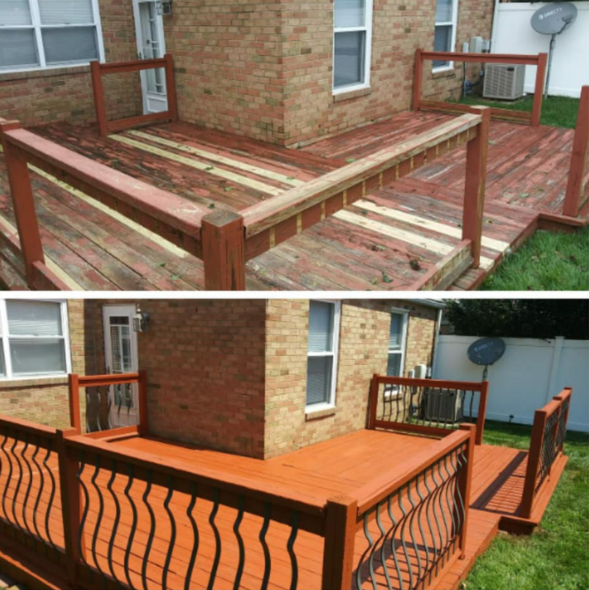Newly Renovated Deck — Levittown, PA — CurbAppeal Property Maintenance LLC