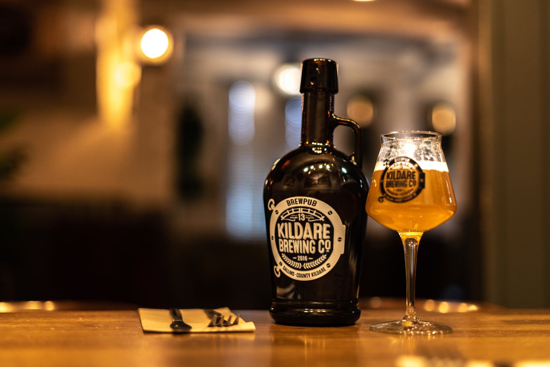 Kildare Brewing Beer Freshly Brewed Onsite