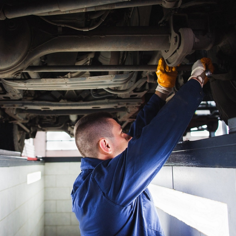 Mechanic Inspection Of The Engine — Midland, TX — Midland Muffler & Brake