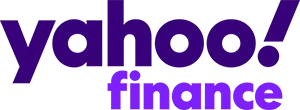Yahoo Finance logo: purple 