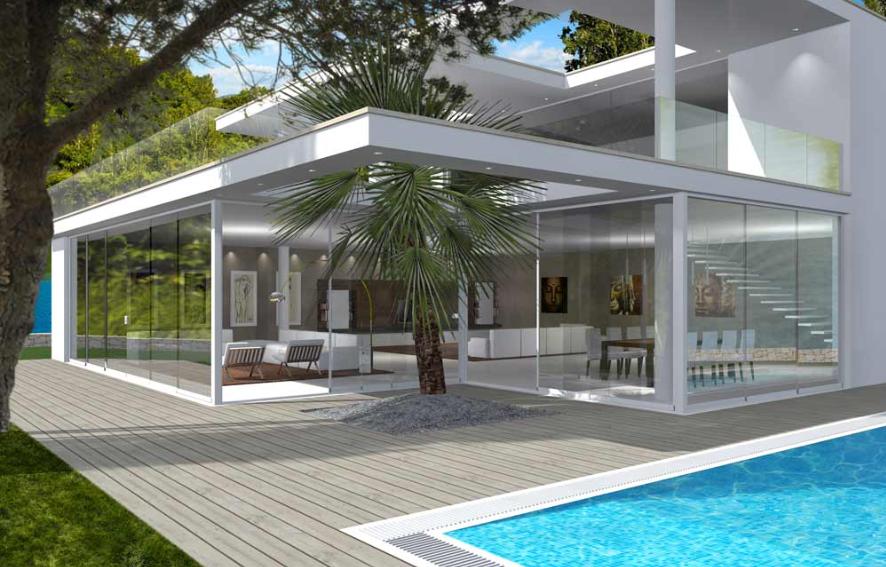 vetrate panoramiche di design