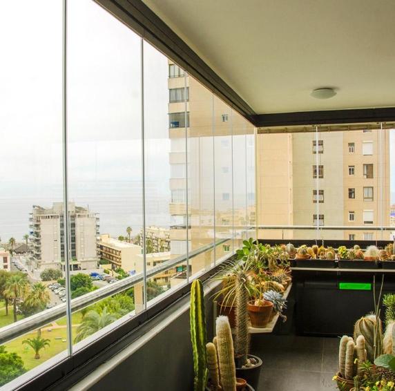 Panoramica terrazzo vetro