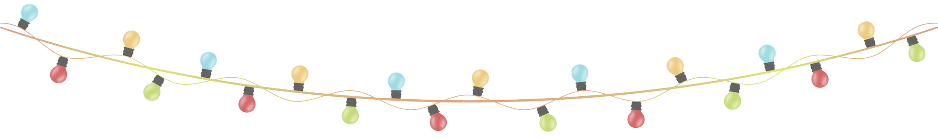 String of colorful holiday lights against a white background. String of colorful holiday lights against a white background.