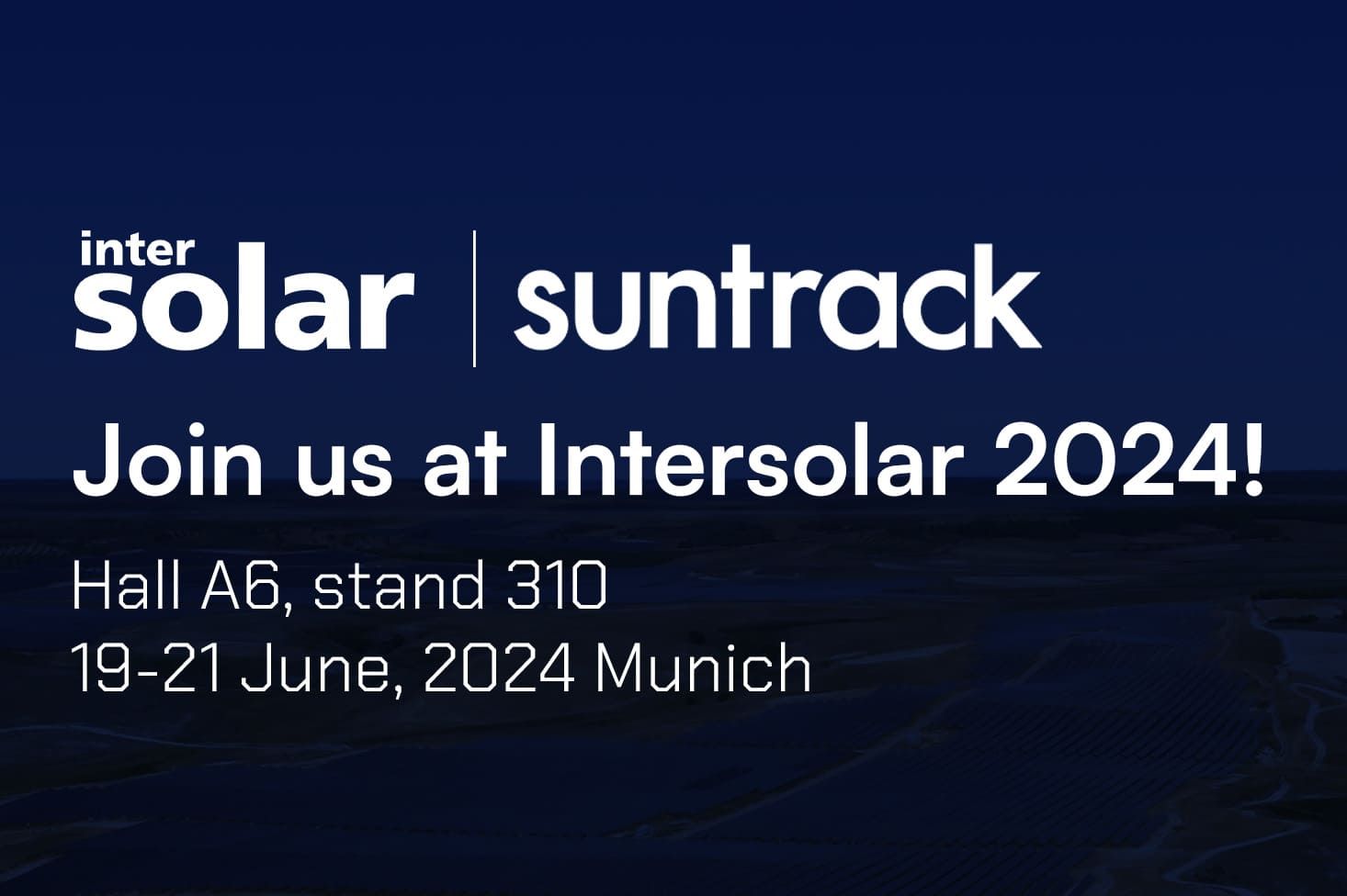 Join us at Intersolar 2024! Intersolar Europe is the global leading