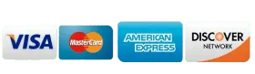 A visa mastercard american express and discover network logo