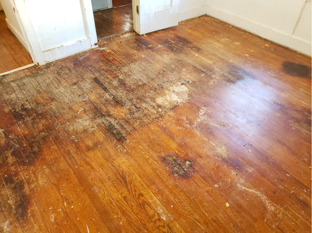 Hardwood Floors That Need Repairs and Restoration