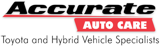 Accurate Auto Car Toyota and Hybrid Specialists Logo