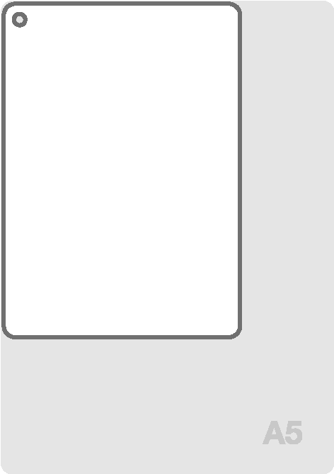 template informatiewaaier 105 x 148 mm A6