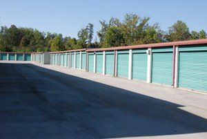 outdoor access storage units
