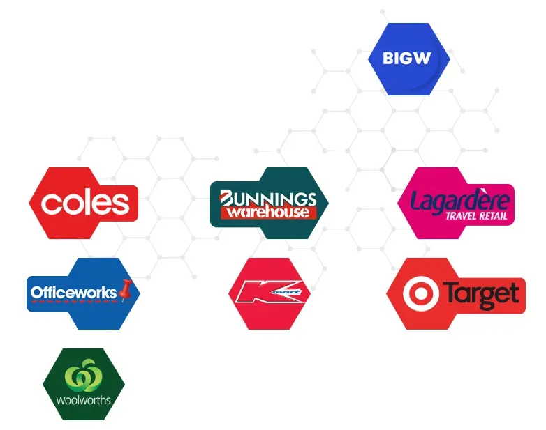 A bunch of different logos on a white background.