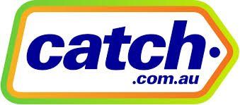 A logo for catch.com.au is shown on a white background