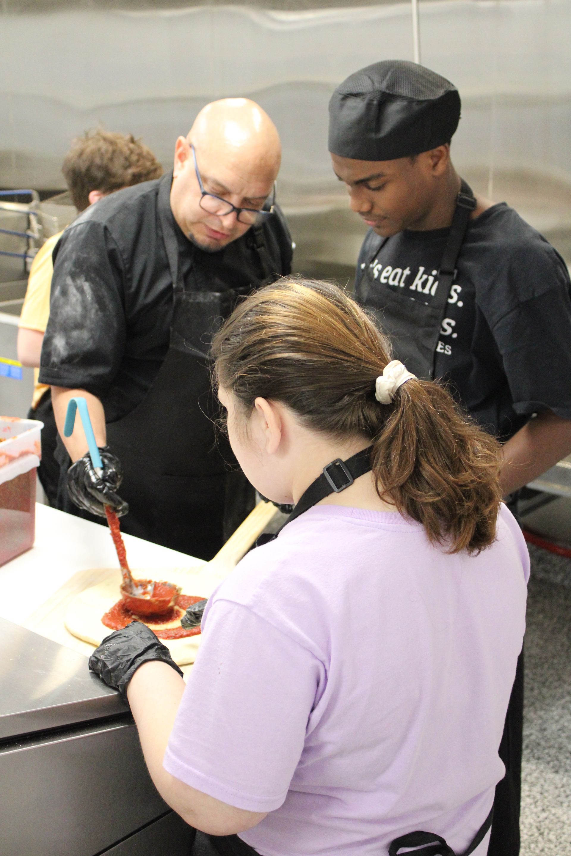 Fast Food Service Crew Cleaning — Clearwater, FL — The Arc Tampa Bay