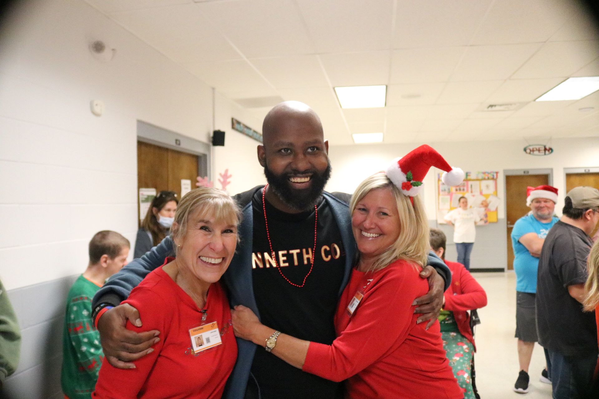 group photo with volunteers — Clearwater, FL — The Arc Tampa Bay