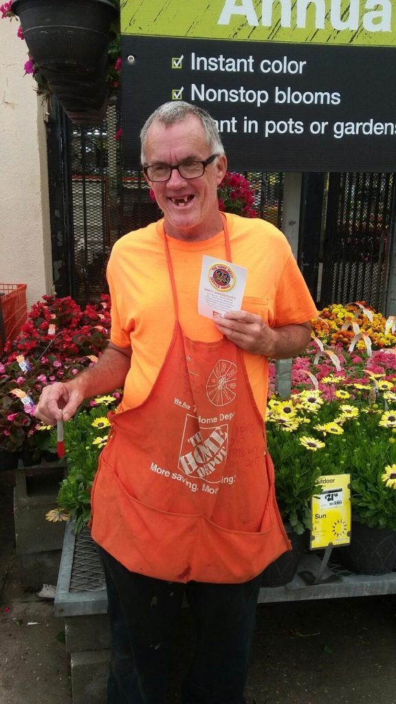 Man on Floral Shop — Clearwater, FL — The Arc Tampa Bay