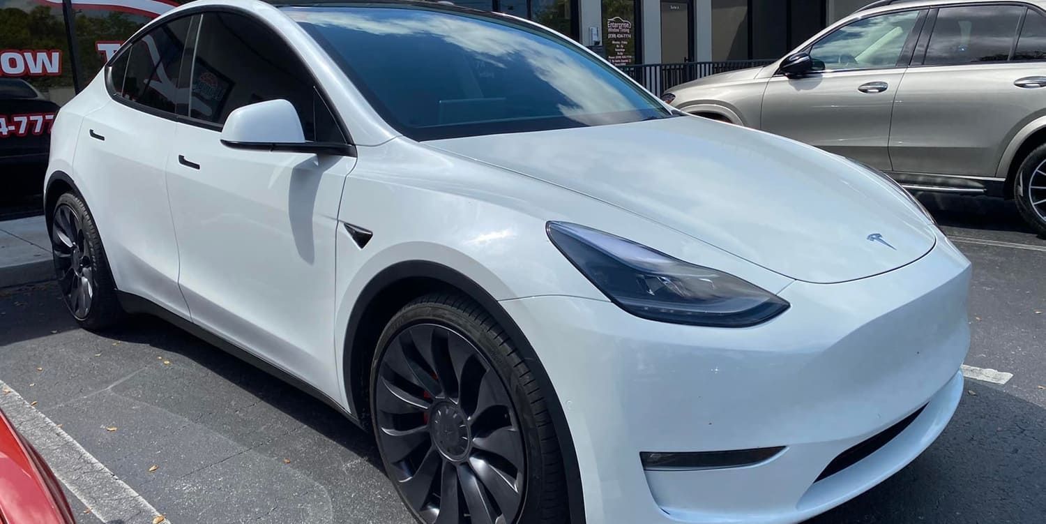 Tesla window tinting benefits