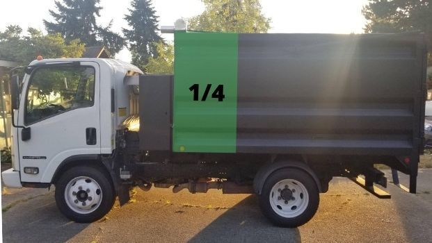 One Fourth Load Truck — Marysville, WA — Sno King Hauling Junk Removal