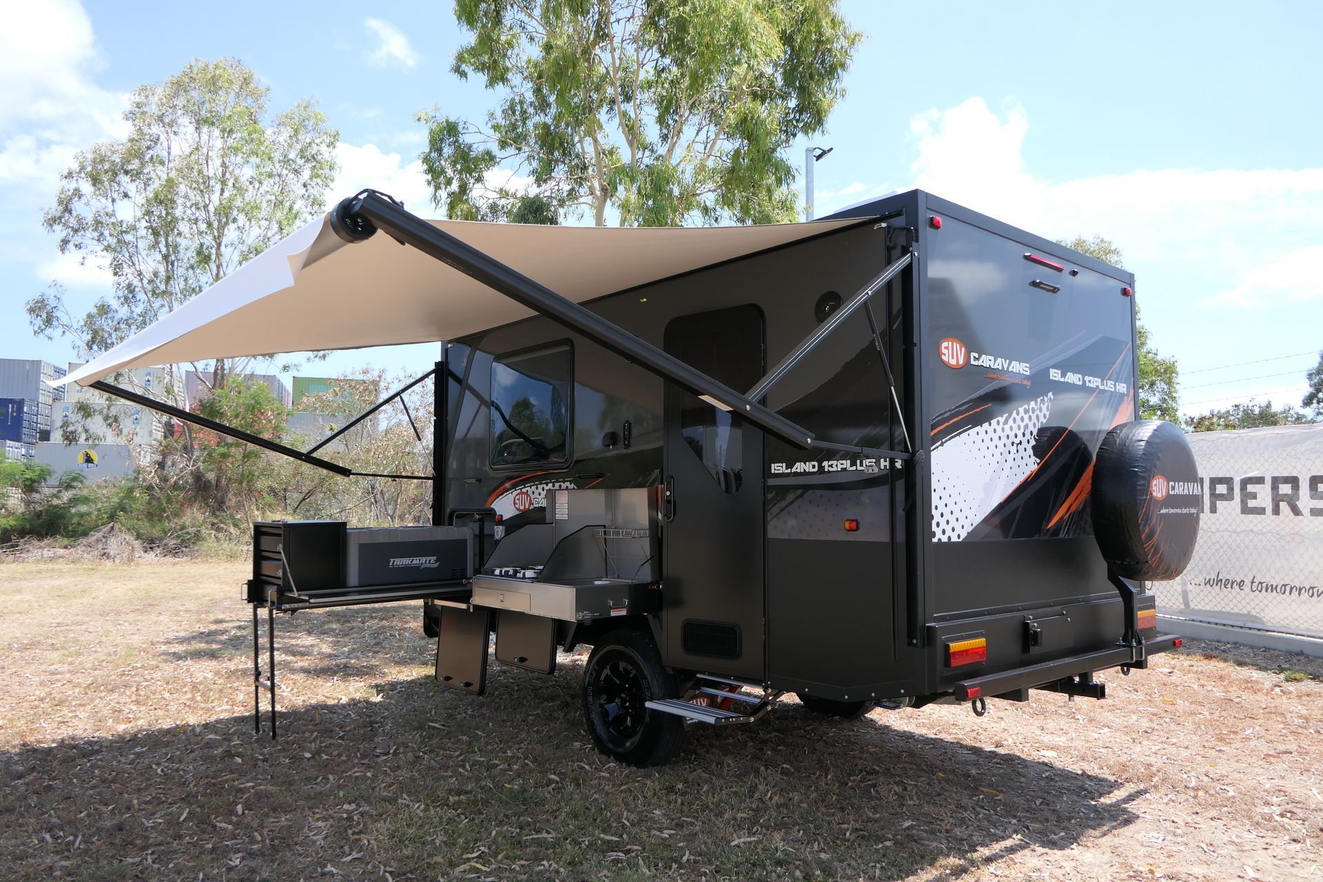 electric roll out awning