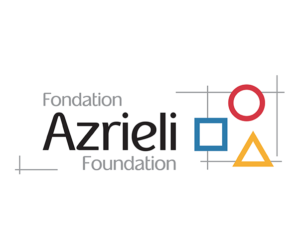 A logo for a foundation called azrieli foundation
