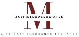 A logo for mayfield & associates private insurance exchange