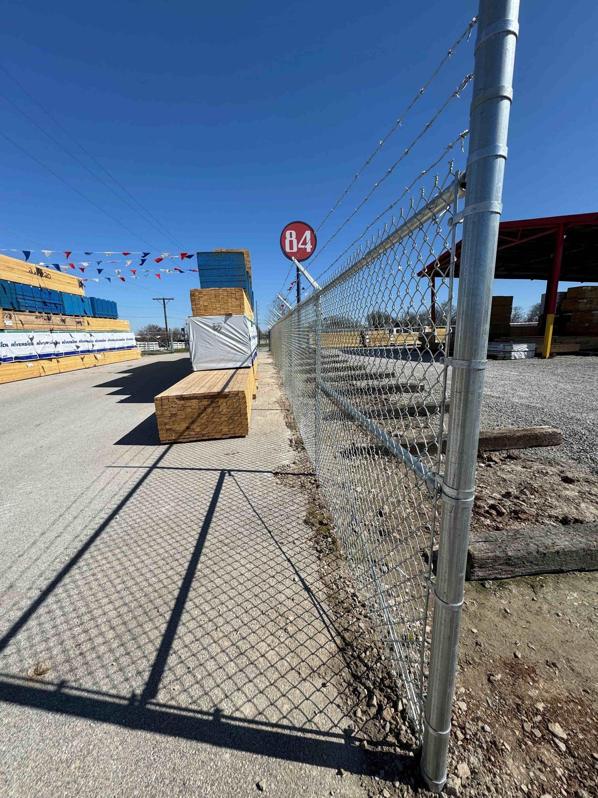 Chain Link Security Gate One — Lexington, KY — Chafin Fence LLC