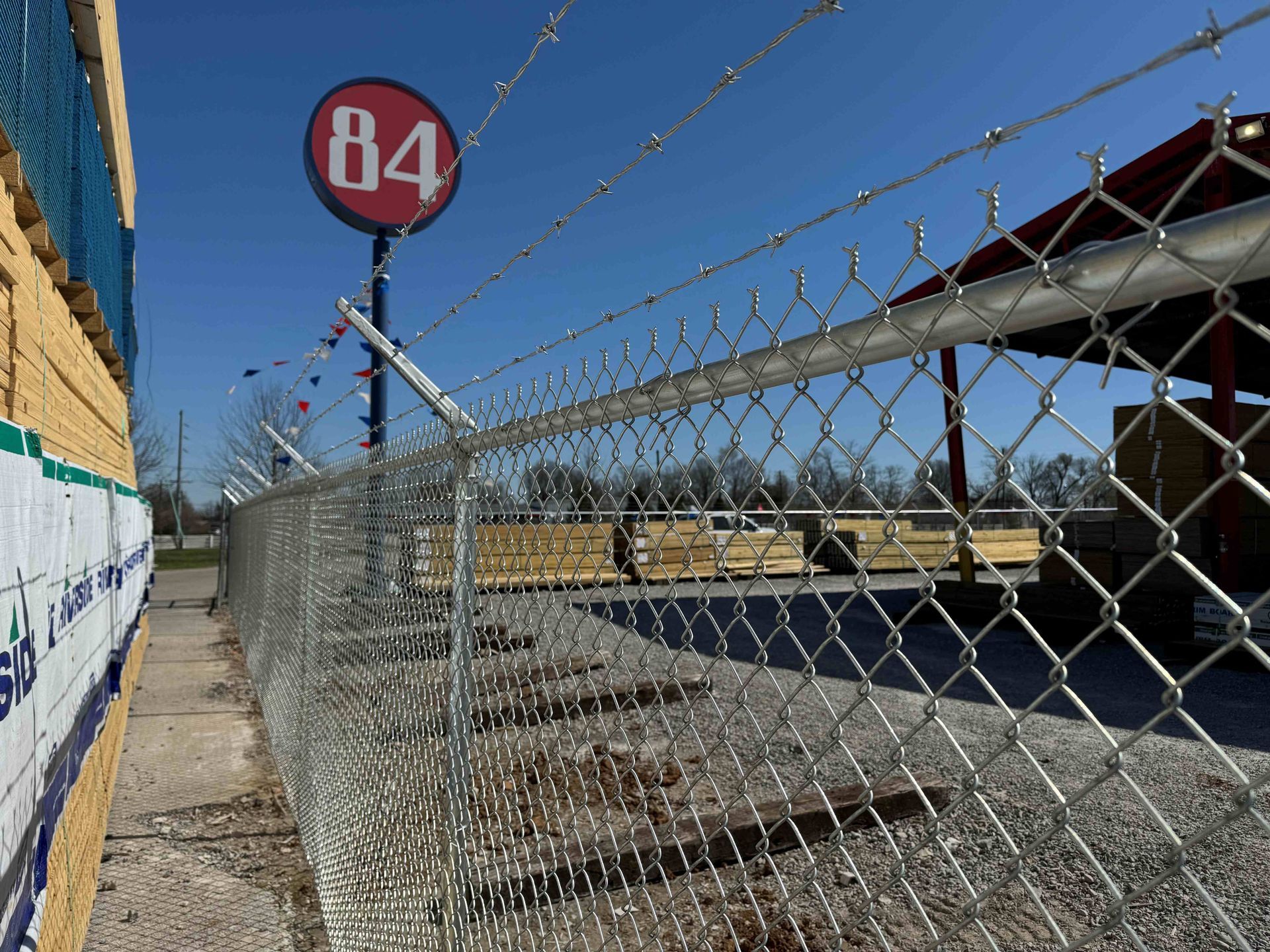 Chain Link Security Gate Two — Lexington, KY — Chafin Fence LLC