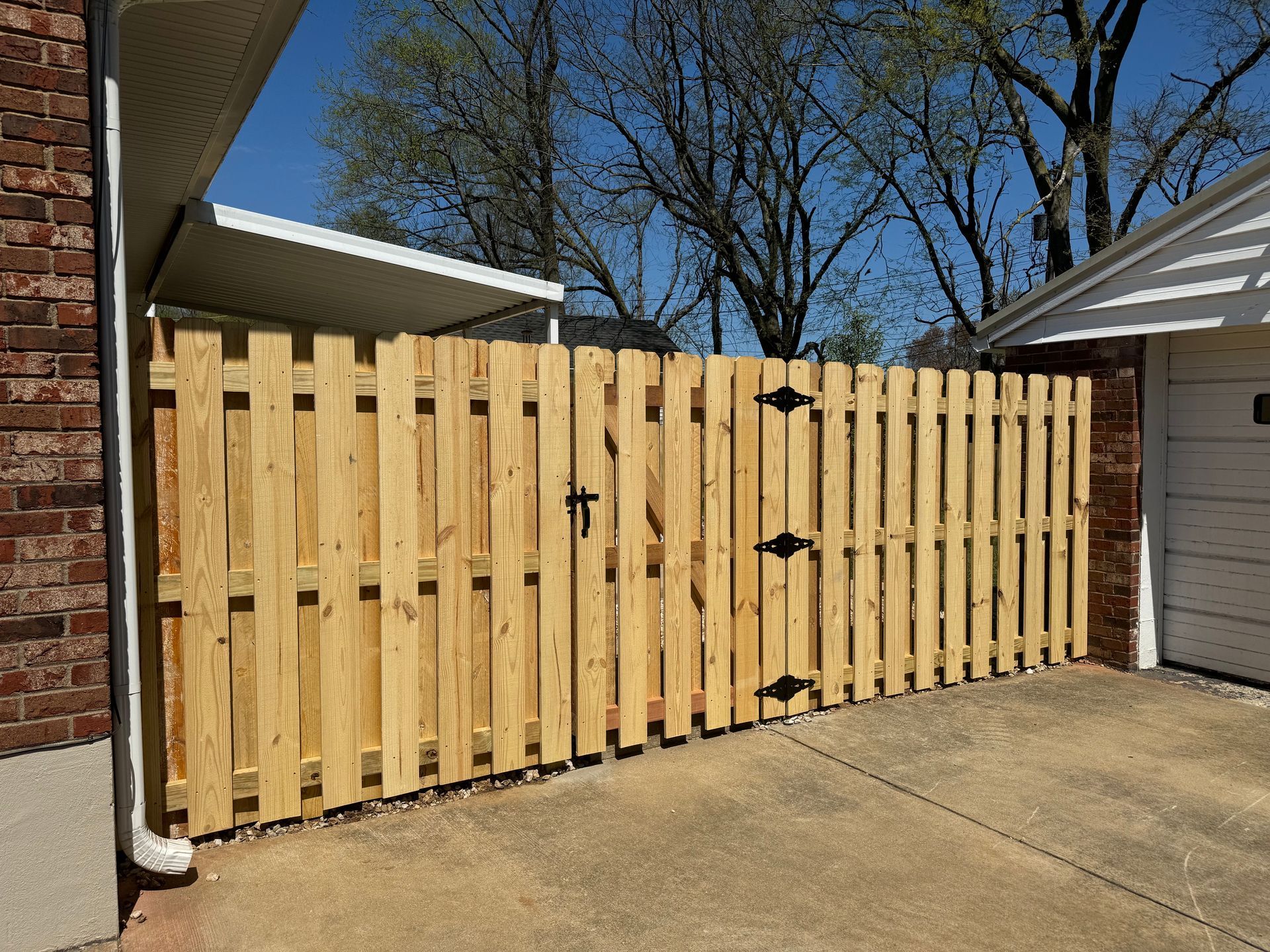 Wooden Fence One — Lexington, KY — Chafin Fence LLC